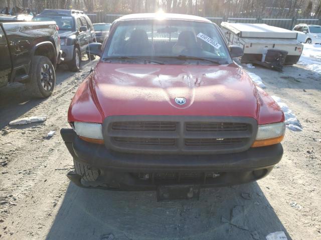 1D7GL32K94S713419 - 2004 DODGE DAKOTA SPORT RED photo 5