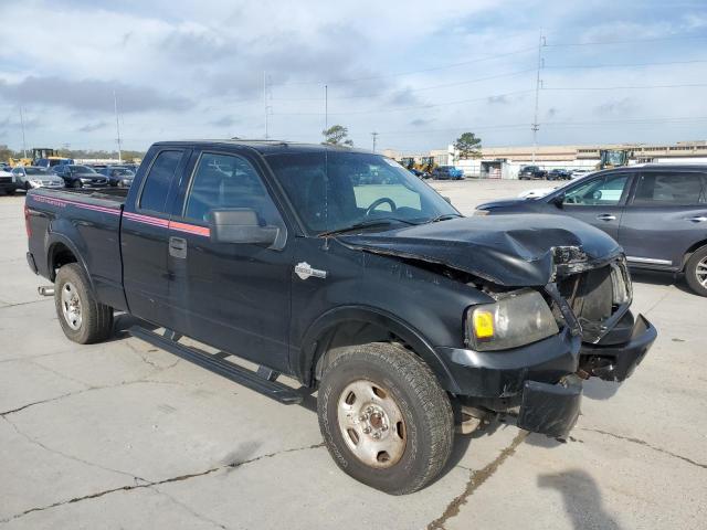 1FTRX14506FA41457 - 2006 FORD F150 BLACK photo 4