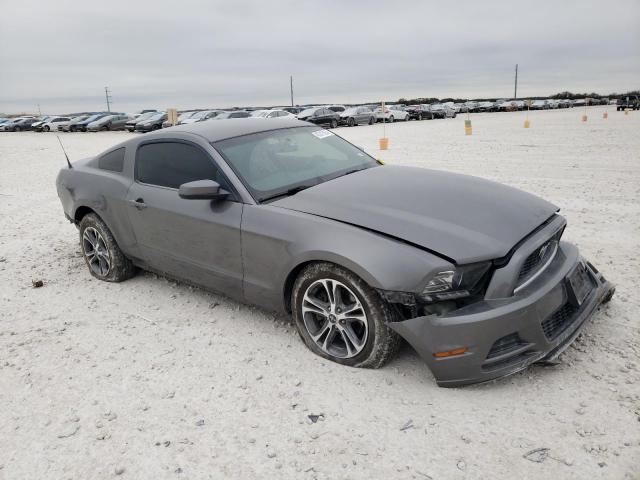 1ZVBP8AM4E5264656 - 2014 FORD MUSTANG GRAY photo 4