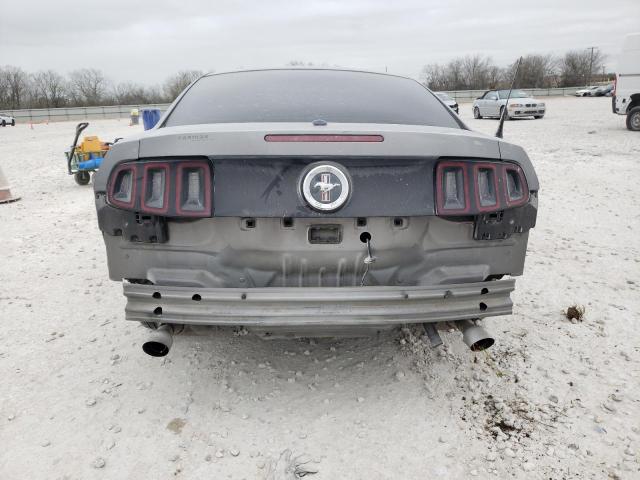 1ZVBP8AM4E5264656 - 2014 FORD MUSTANG GRAY photo 6