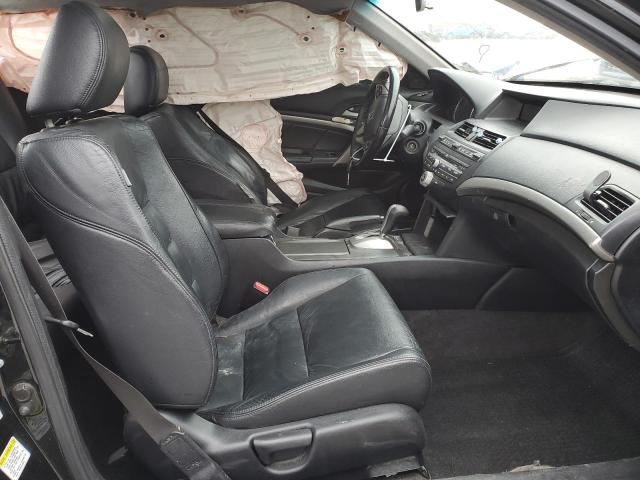 1HGCS12819A016572 - 2009 HONDA ACCORD EXL BLACK photo 7