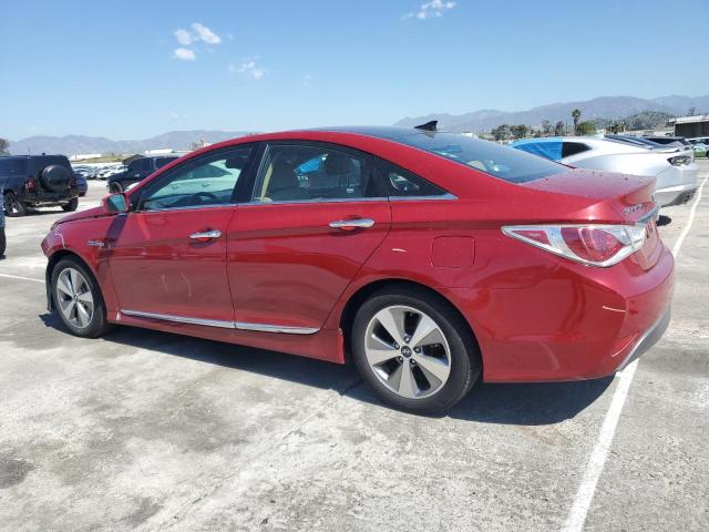 KMHEC4A4XCA026749 - 2012 HYUNDAI SONATA HYBRID RED photo 2