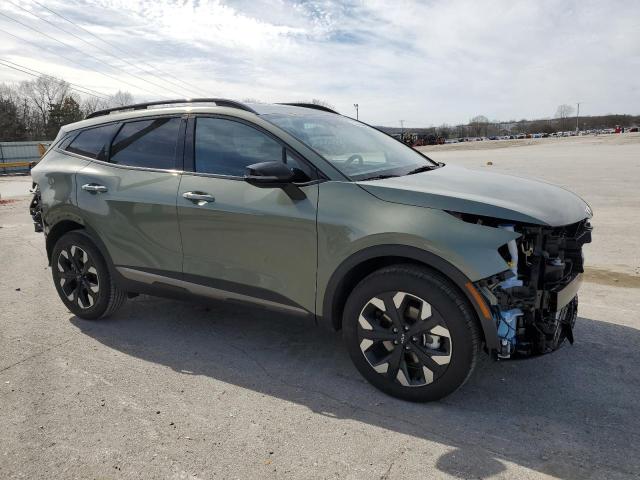 5XYK6CDF6RG167249 - 2024 KIA SPORTAGE X LINE GREEN photo 4