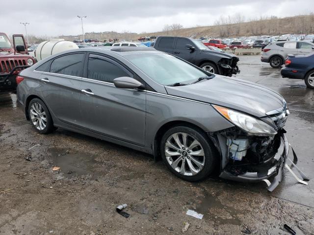 5NPEC4AC9CH360985 - 2012 HYUNDAI SONATA SE GRAY photo 4