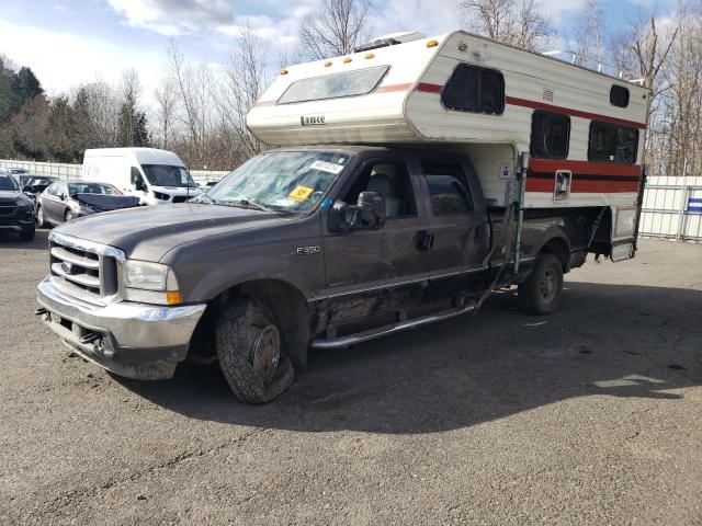 1FTSW31FX2ED30276 - 2002 FORD F350 SRW SUPER DUTY GRAY photo 1