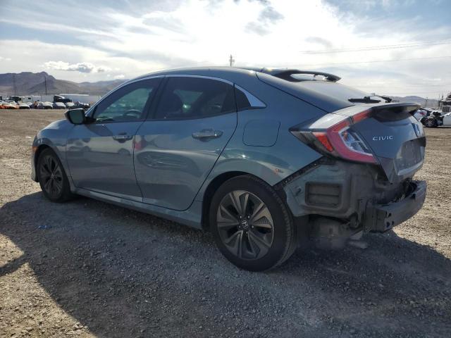 SHHFK7H57JU216037 - 2018 HONDA CIVIC EX GRAY photo 2