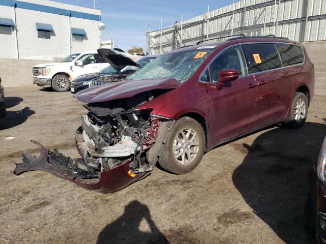 2C4RC1BG8NR197138 - 2022 CHRYSLER PACIFICA TOURING L MAROON photo 1