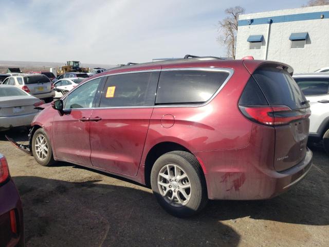 2C4RC1BG8NR197138 - 2022 CHRYSLER PACIFICA TOURING L MAROON photo 2