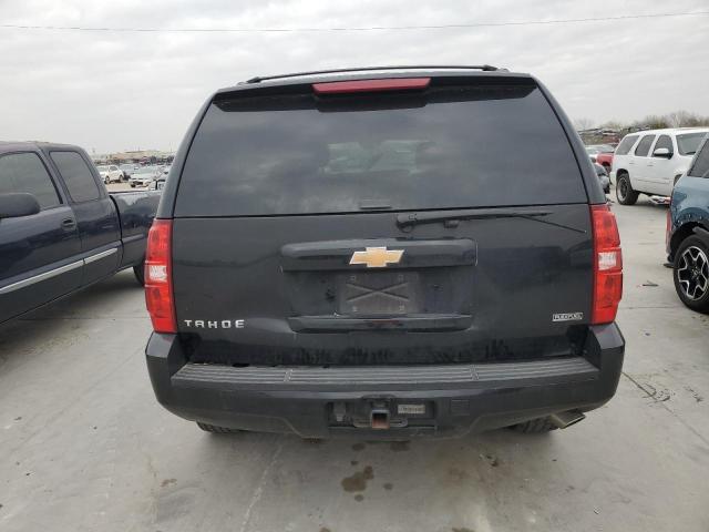 1GNSCAE09BR386356 - 2011 CHEVROLET TAHOE C1500  LS BLACK photo 6