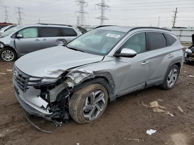 5NMJF3AE2PH171566 - 2023 HYUNDAI TUCSON SEL SILVER photo 1