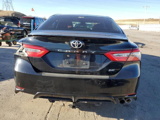 4T1B11HK3JU102643 - 2018 TOYOTA CAMRY L BLACK photo 6