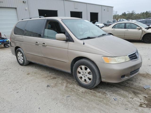 5FNRL18814B129287 - 2004 HONDA ODYSSEY EX TAN photo 4