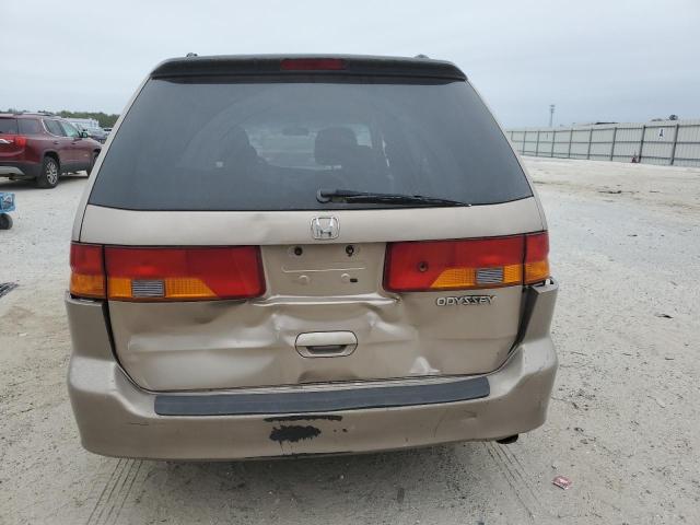 5FNRL18814B129287 - 2004 HONDA ODYSSEY EX TAN photo 6