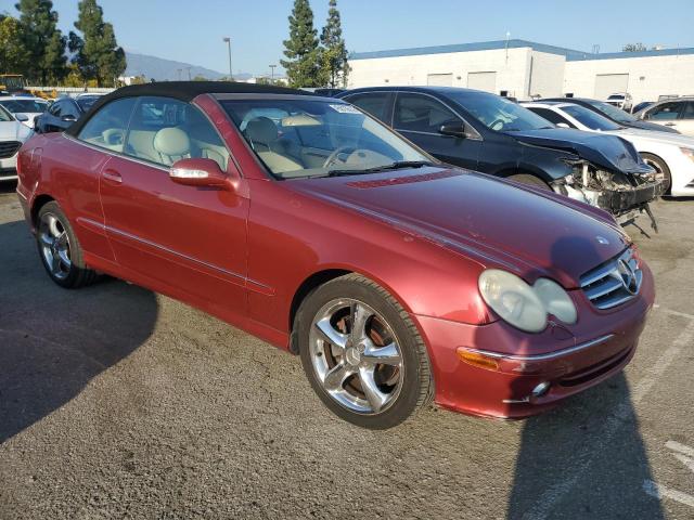 WDBTK65J05F131735 - 2005 MERCEDES-BENZ CLK 320 BURGUNDY photo 4