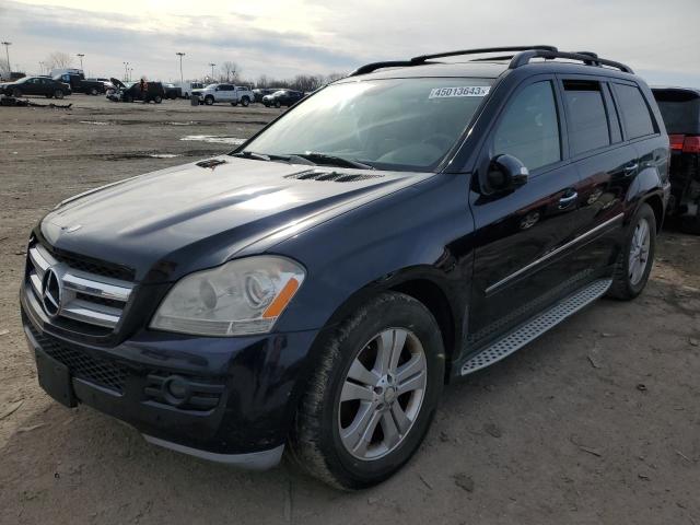 4JGBF71E38A348130 - 2008 MERCEDES-BENZ GL 450 4MATIC BLUE photo 1