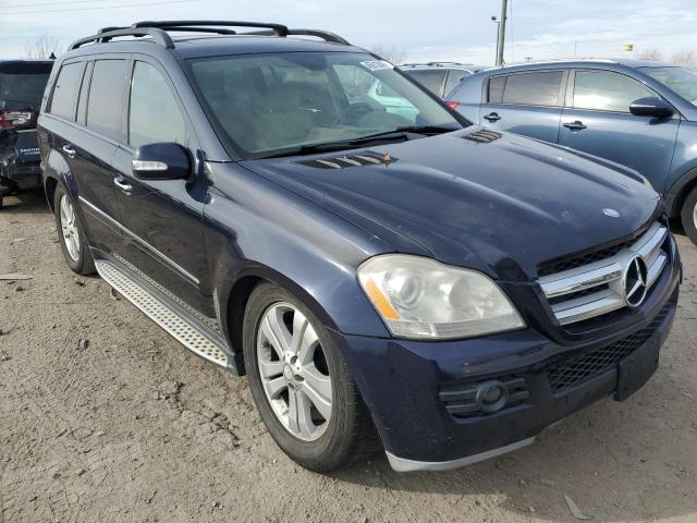 4JGBF71E38A348130 - 2008 MERCEDES-BENZ GL 450 4MATIC BLUE photo 4