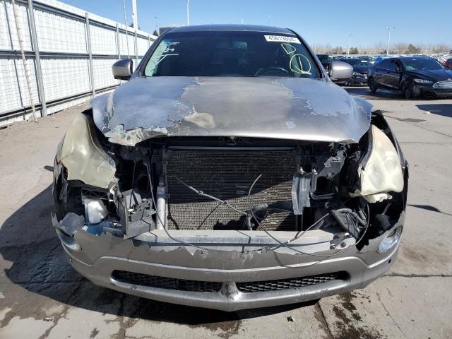 JN1AJ0HR1AM751836 - 2010 INFINITI EX35 BASE Մոխրագույն լուսանկար 5
