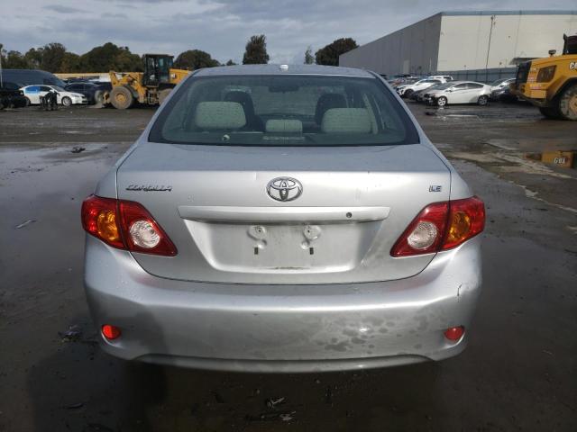 JTDBU4EE5AJ065446 - 2010 TOYOTA COROLLA SR BASE SILVER photo 6