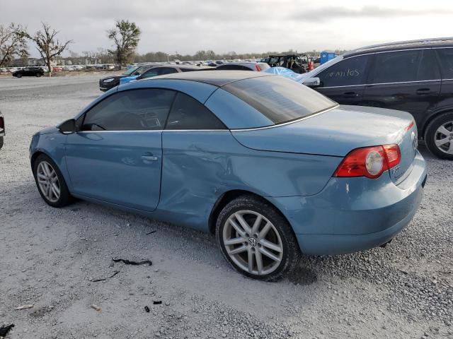 WVWFA71F09V009624 - 2009 VOLKSWAGEN EOS LUX BLUE photo 2