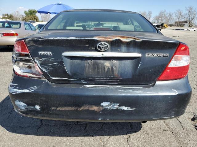 4T1BE32K04U315059 - 2004 TOYOTA CAMRY LE BLACK photo 6