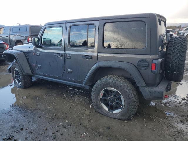 1C4HJXFG9LW255812 - 2020 JEEP WRANGLER RUBICON GRAY photo 2