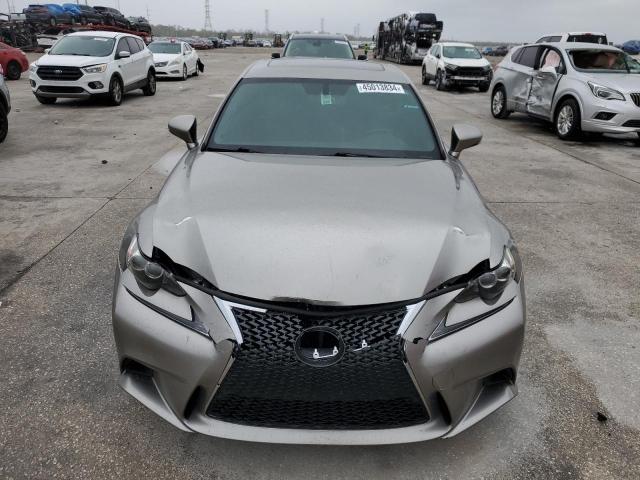 JTHBE1D23F5017655 - 2015 LEXUS IS 350 BROWN photo 5