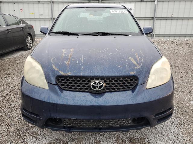 2T1KR32E73C054091 - 2003 TOYOTA COROLLA MA XR BLUE photo 5