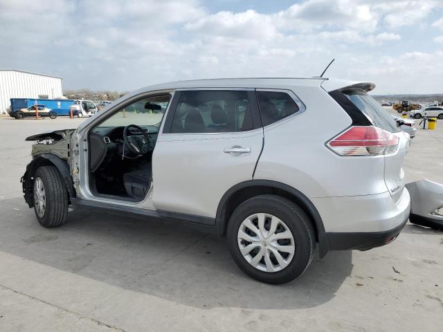 5N1AT2MT8FC893307 - 2015 NISSAN ROGUE S SILVER photo 2