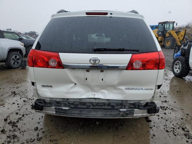 5TDYK4CC4AS304733 - 2010 TOYOTA SIENNA XLE WHITE photo 6