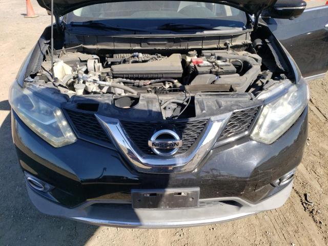 5N1AT2MVXEC838163 - 2014 NISSAN ROGUE S BLACK photo 11