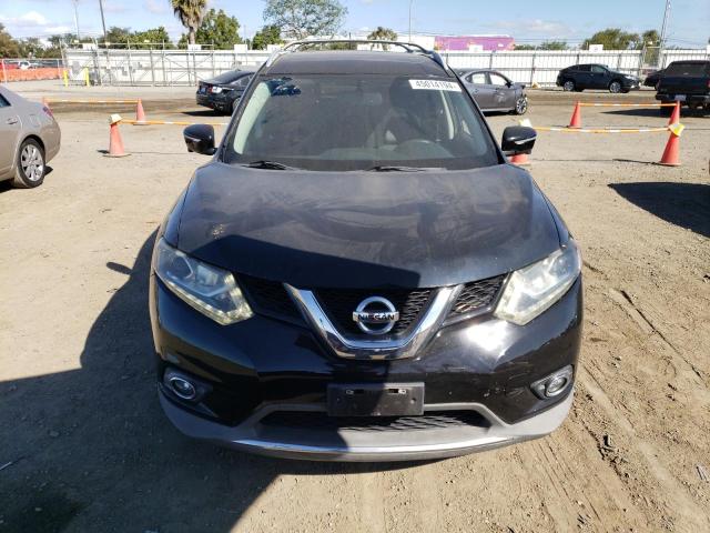 5N1AT2MVXEC838163 - 2014 NISSAN ROGUE S BLACK photo 5