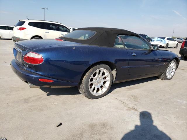 SAJDA42B42PA24658 - 2002 JAGUAR XKR BLUE photo 3