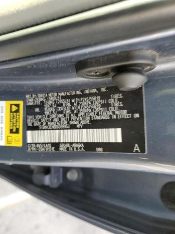 5TDYK3EH6DS098953 - 2013 TOYOTA HIGHLANDER LIMITED BLUE photo 13