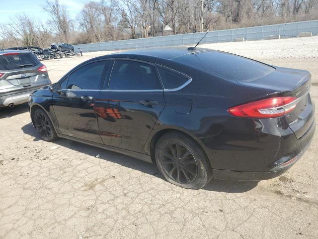 3FA6P0H78HR171541 - 2017 FORD FUSION SE BLACK photo 2