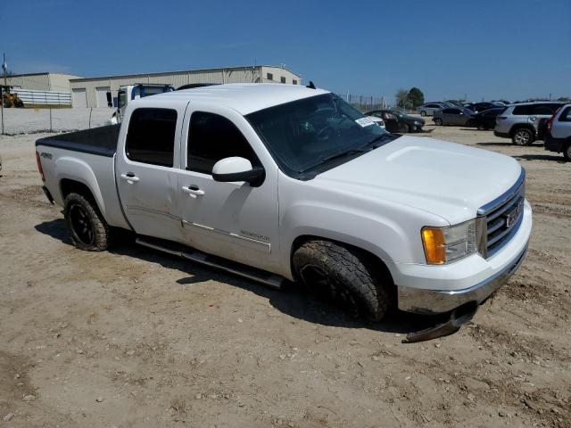 3GTP2VE77CG132796 - 2012 GMC SIERRA K1500 SLE WHITE photo 4