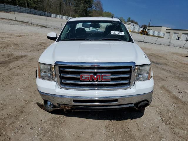 3GTP2VE77CG132796 - 2012 GMC SIERRA K1500 SLE WHITE photo 5