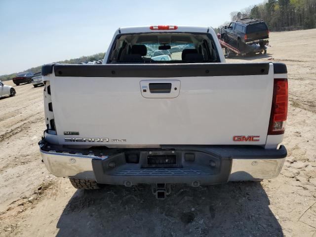 3GTP2VE77CG132796 - 2012 GMC SIERRA K1500 SLE WHITE photo 6