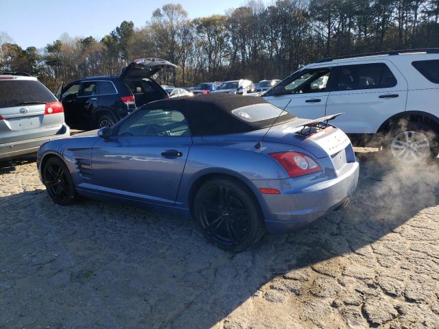 1C3AN65L65X050044 - 2005 CHRYSLER CROSSFIRE LIMITED BLUE photo 2