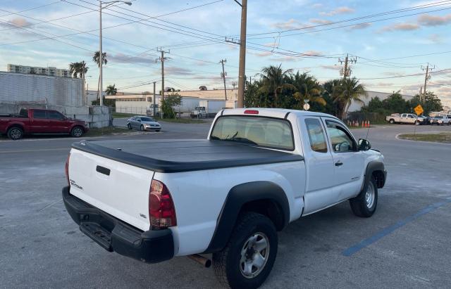 5TFUU4EN0FX115635 - 2015 TOYOTA TACOMA ACCESS CAB WHITE photo 4