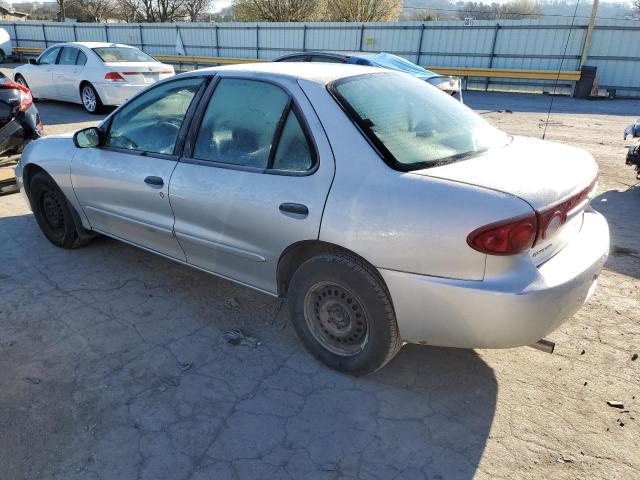 1G1JC52FX37143617 - 2003 CHEVROLET CAVALIER SILVER photo 2