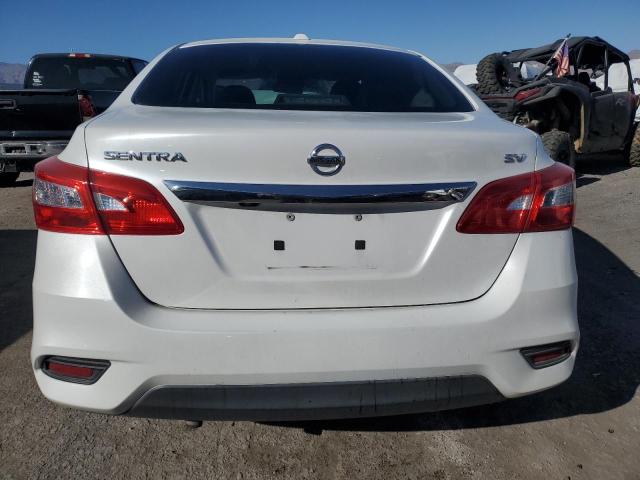 3N1AB7AP4HY405978 - 2017 NISSAN SENTRA S WHITE photo 6