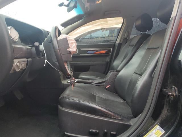 3LNHM26T97R629637 - 2007 LINCOLN MKZ BLACK photo 7