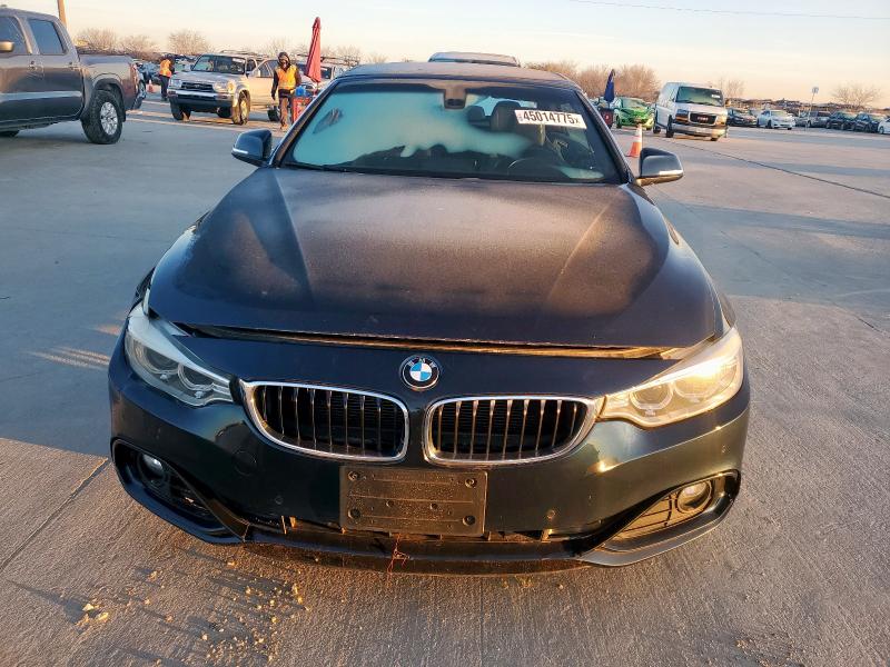 WBA3V7C56G5A26209 - 2016 BMW 428 I SULEV BLUE photo 5