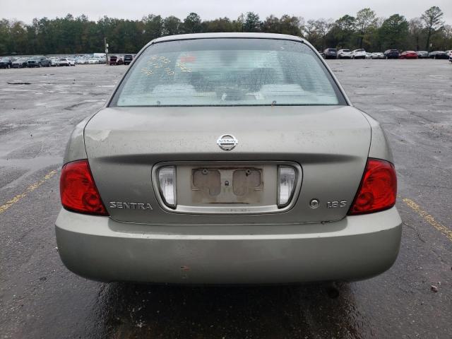 3N1CB51D55L572183 - 2005 NISSAN SENTRA 1.8 BEIGE photo 6