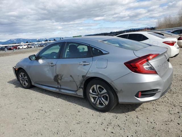 2HGFC2F57GH557821 - 2016 HONDA CIVIC LX SILVER photo 2