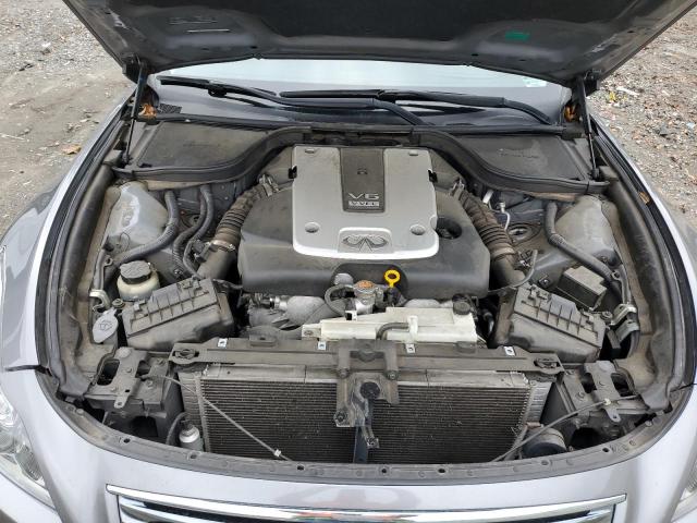 JN1CV6FEXCM203207 - 2012 INFINITI G37 BASE GRAY photo 11