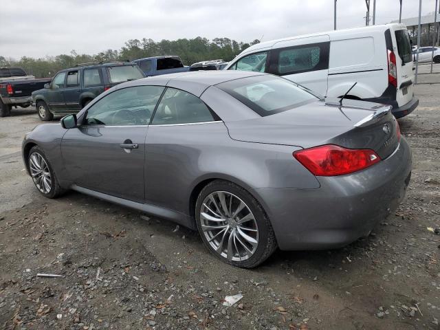 JN1CV6FEXCM203207 - 2012 INFINITI G37 BASE GRAY photo 2