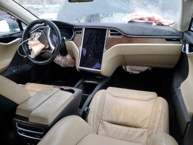 5YJSA1E17HF203073 - 2017 TESLA MODEL S Boz foto 8