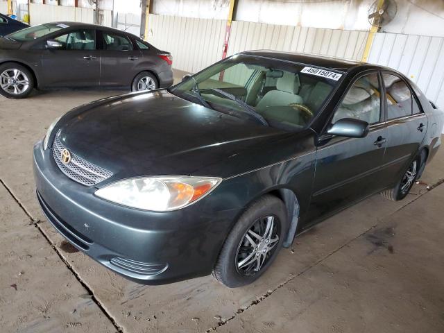 4T1BE32K02U632756 - 2002 TOYOTA CAMRY LE GREEN photo 1