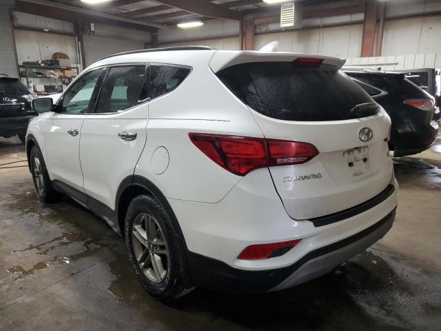 5NMZUDLBXJH089092 - 2018 HYUNDAI SANTA FE S WHITE photo 2